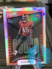 2021 Panini Prestige Franchise Favorites Devin White Tampa Bay Buccaneers #FF-4